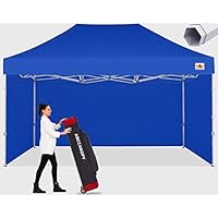 ABCCANOPY Premium Canopy Tent Commercial Instant Shade 10x15 Premium-Series, Royal Blue