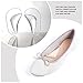 FOOTIU Arch Support Shoe Insert for Flat Feet, Plantar Fasciitis Insoles, Relieve Pain for Women and Men (2-Pairs)