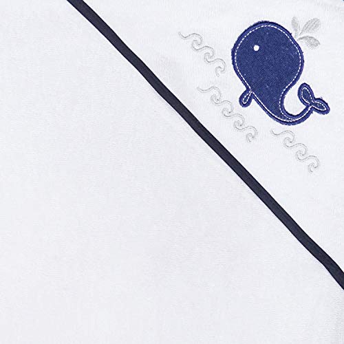 Baby Hooded Towel and Washcloths Set | Natural Cotton | Great Gift for Infants and Newborn | 2+2 Pack - Thumbnail 4