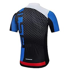 Cycling Jersey Men, Summer Short Sleeved Bike