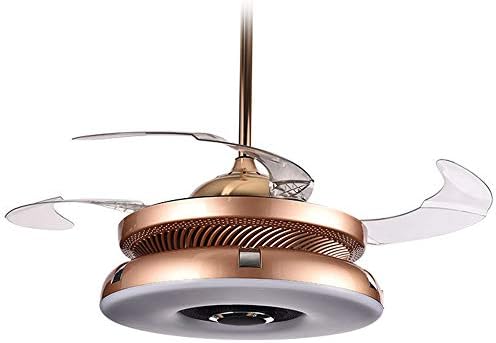 Invisible Fan Light Intelligent Negative Ion Purification Ceiling Fan Light Bluetooth Music Invisible Living Room Restaurant Fan Light