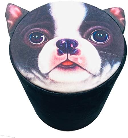 Storl Organizer Storage Stool for Toy and Cloth and Kids Stool (Terrier, 12Wx13H)