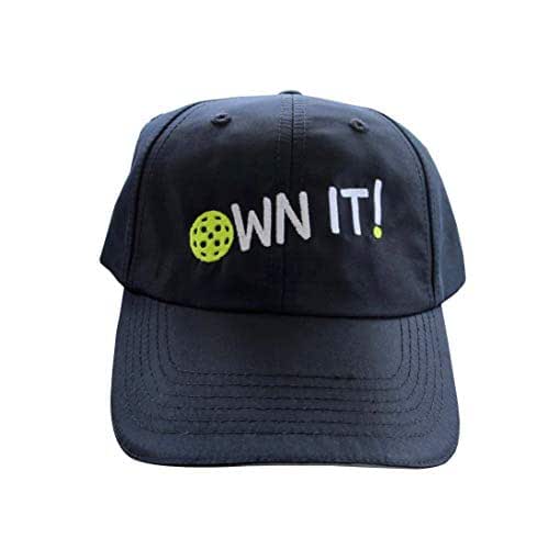 Own It! Pickleball Embroidered Performance Hat Handmade