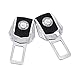 Guzetop 2Pcs Universal Alloy Car Safety Seat Belt Plug Clip Interior for Mercedes-Benz