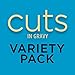 SHEBA Cuts in Gravy Variety Pack Chicken, Salmon & Tuna Entrées Canned Cat Food 3 oz. (Pack of 12)