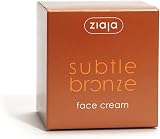 Ziaja Subtle Bronze Tanning Face Cream 50ml Light Moisturiser Walnut Amber view 2