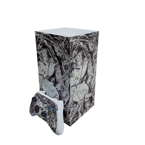 Gaming Skin Compatible with Microsoft Xbox Series X Digital Edition Bundle - Ne…