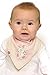 Zippy Fun Baby Bandana Drool Bibs (4 Pack Gift Set) Cute Pink