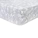 Burt's Bees Baby - Watercolor Star Fitted Crib Sheet, 100% Organic Crib Sheet for Standard Crib and Toddler Mattresses (Lavender Fields)