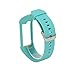 TenYun For Polar A360 bands/Polar A370 bands, Replacement One-piece Soft Silicone Band/Sport Strap/WristBand/Accessory with Safety metal clasp for Polar A360/A370(Teal)