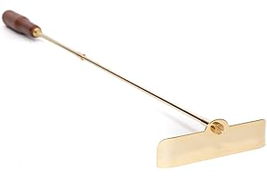 BELLO GAMES NEW YORK, INC. Bello Collezioni - Tomasso 24K Gold Plated Luxury Telescopic Chip Rake/Scoop for Roulette/Craps from Italy