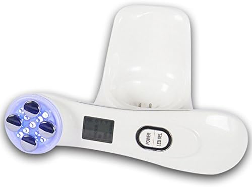 Skin Care Galvanic High Frequency RF Ultrasonic LED Light Therapy Anti Aging Facial Skin Tightening Beauty Device Facial Care System Improves The Appearance Of Skin Damaged By Wrinkles
