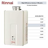 Rinnai V Series HE Tankless Hot Water Heater: Indoor Installation