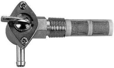 CHROME GAS FUEL TANK PETCOCK 3/8 NPT HARLEY XL BIG TWIN REPL OE 62125-55B