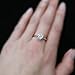 Yoursfs Ring Size 9 Unique Solitaire Cubic Zirconia CZ Engagement Ring 18K Rose Gold Plated Jewelry Rhinestone Promise Gift Ring