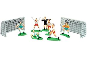 A1 BAKERY SUPPLIES A1BakerySupplies® Cake Decorating Kit CupCake Decorating Kit (Soccer Team(7 Players 2 Goals))