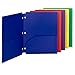 Smead Poly Snap-In Two-Pocket File Folder, Letter Size, Assorted Colors, 10/Pack (87939)