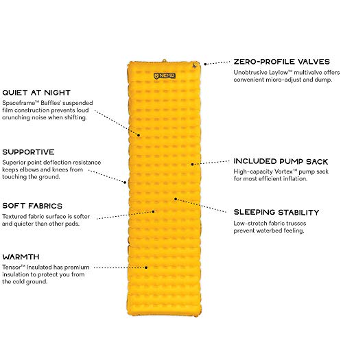 NEMO Tensor Insulated Sleeping Pad, Long Wide Pricepulse