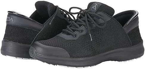 ZEBA Sneakers Men\'s Hands Free Slip‎ On Black Knit Lace Up Athletic Size US 12 Amazon.com | ZEBA Men main image 2