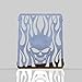 Skull Flame Polished Stainless Radiator Grill fits: 1998-2008 Kawasaki Vulcan 1500 VN1500 - Ferreus Industries - GRL-113-09-02