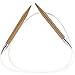 ChiaoGoo Circular 40 inch (102cm) Wooden Knitting Needle Size US 35 (19mm) 2040-35