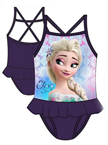 NEW Girls Official Licensed Disney Frozen Swimming Costume / Bikini / Swimwear
