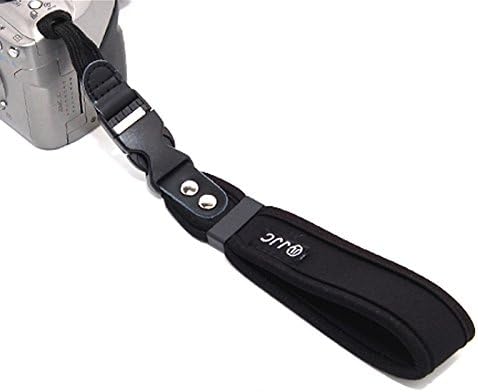 Khalia-Foto Pixel Neoprene Camera Wrist Strap Carrying Loop “ST-1”, Black