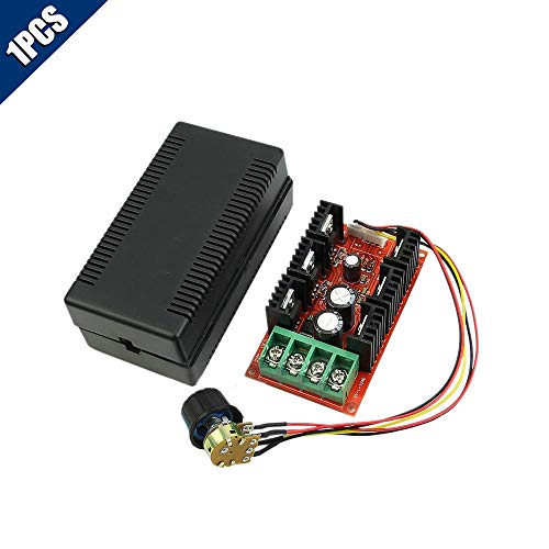 Comidox 1PCS 2000W 10-50V MAX 40A PWM DC Motor Speed Controller Governor HHO RC Controller Adjustable Variable Speed Switch