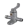 Keenso 8 mm benzinekraan universele brandstofklep benzinekraan 8 mm afsluitkraan voor motorfiets Dirt Bike ATV Koplampen