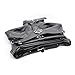 iiniim PU Leather Straitjacket Strict Bandage Kinky Fancy Straight Jacket Costume for Women Black One Size
