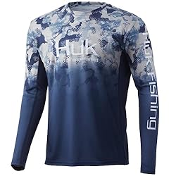 HUK Men's Standard Icon X Long Sleeve Performance