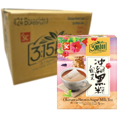 3:15 PM - The au lait au sucre brun dOkinawa - Multipack (24 X 100 GR)