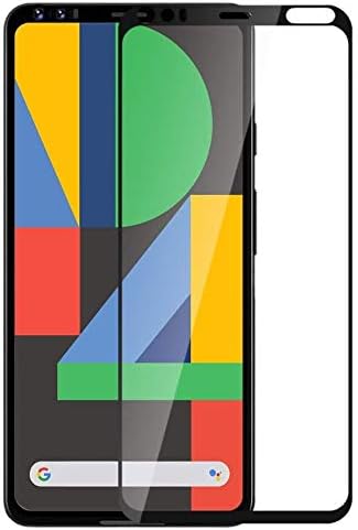Semriver Google Pixel 4 Screen Protector, Anti-Scratch, Bubble Free, Tempered-Glass Screen Protector for Google Pixel 4 [2 Pack][Black] [Pixel 4]