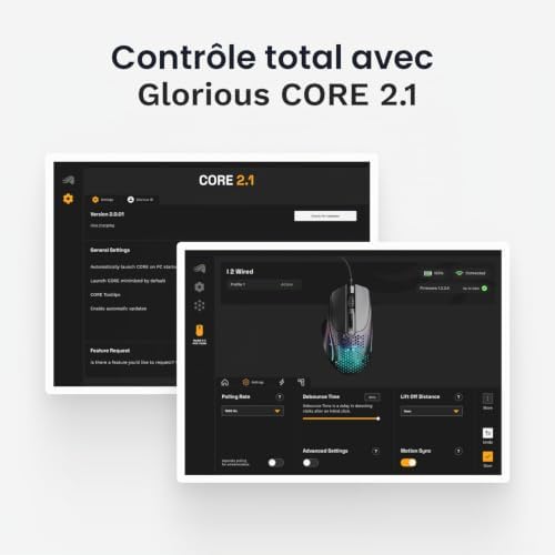 Model I 2 Souris Gaming Filaire (Noir)