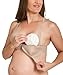 The Marvella Maternity & Nursing Women's Plunge Bra (Nude, 34C)