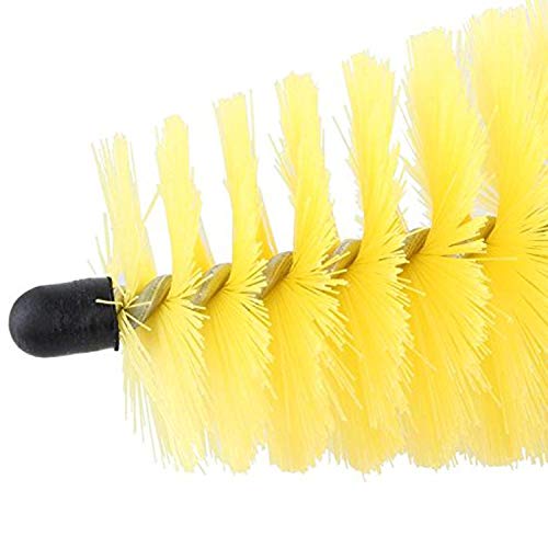 Lightton Car Wheel Cleaning Brush, Soft Bristle Cleaning Spoke Rims Brushes, No Scratches Wheel Cleaner Detailing Brushes for Car Wash Brush, Motorcycle,Bike(15 inch)