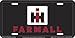 Chroma 002006 'IH- Farmall' Metal Tag License Plate