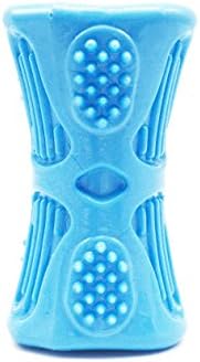 SatisPet Large Dog Chew Toy With Squeaker, Blue - Toy Stick with Features Loud Squeaker Ideal For Medium &amp; Large Dog Breeds