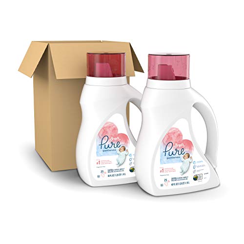 Dreft Pure Gentleness Liquid Baby Detergent, Fragrance Free, 46 Fl Oz