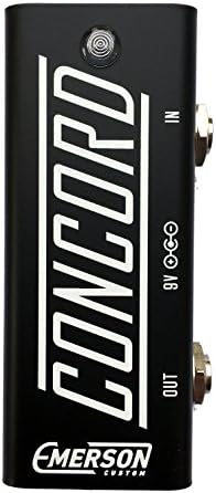 Emerson Custom Concord Utility Buffer Guitar Pedal - Black
