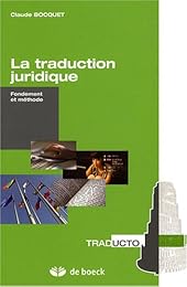 La  traduction juridique