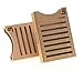 Boveda Cedar Wood Humidity Pack Holder - For Use With Two Size 60 Boveda Side-by-Side (Sold Separately) - Includes Magnetic and Removable Tape Mounting Kits – 1 Count