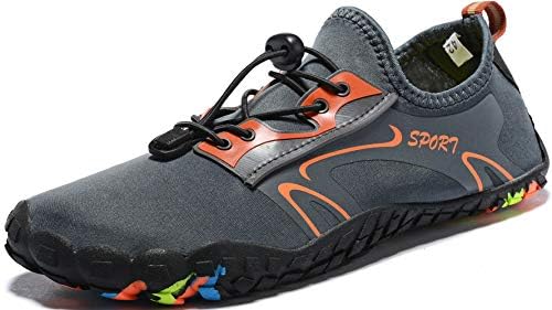 Ebu GoGo Mens Womens Water Shoes Quick Dry Barefoot for Swim Diving Surf Aqua Sports Pool Beach Walking Yoga