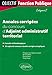 Annales Corrigées du Concours d'Adjoint Administratif Territorial Catégorie C by 