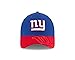 NFL New York Giants 2016 Women's Side Line LS 9TWENTY Adjustable Cap, One Size, Blue/Red