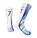 Ronaldo #7 Soccer Crew Socks - One Size Fits 6-13 - Soccer Fans (Size 6-13, Ronaldo #7 Set)