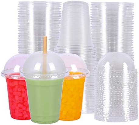 JAYEEY 14 oz Disposable Clear Plastic Cups With Dome Lids Fruit cups party  cups drink cup 50 Pack price in Egypt | Amazon Egypt | kanbkam