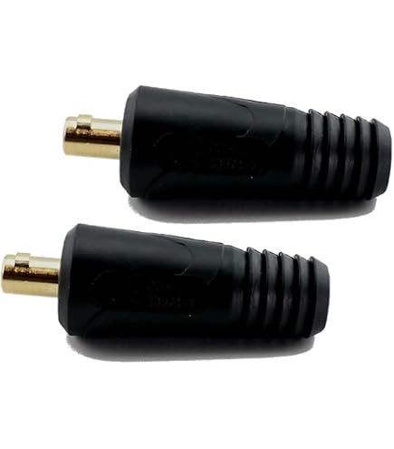 WeldingCity Dinse-Stecker Für Miller-Schweißgeräte – Drehriegel-Adapter Für Kabel AWG #4-3/0