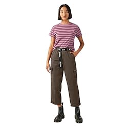 Dickies Women's Relaxed Fit Cropped Cargo