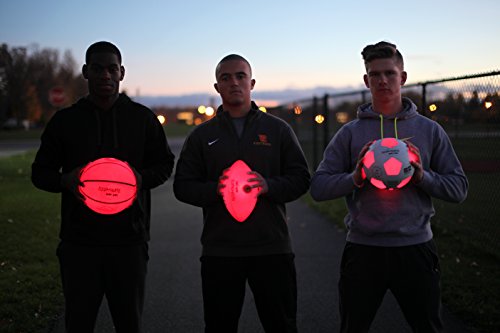 Kan Jam Illuminate Ultra-Bright LED Light-Up Glow Football (Full Size and Weight)